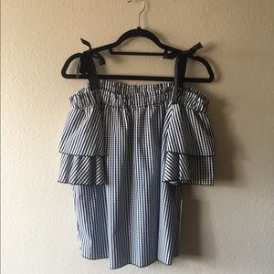 Gingham blouse